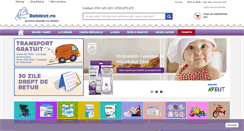 Desktop Screenshot of bebikut.ro